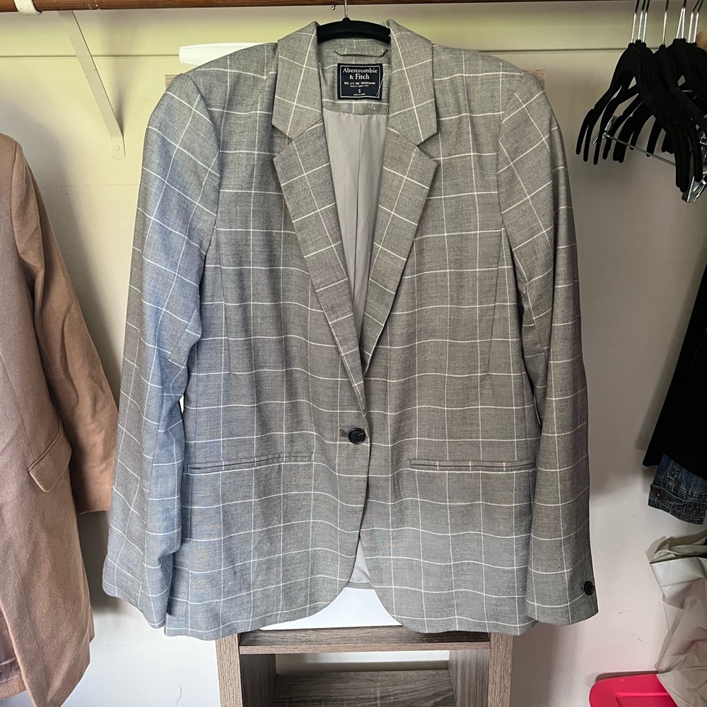 Abercrombie and Fitch Checked Blazer